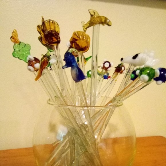 Vintage Dining Midcentury Modern Set Of 25 Swizzle Sticks Poshmark